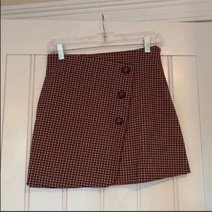 NWOT Urban Outfitters Plaid Skirt